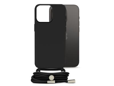 Mobilize Mobilize Lanyard Gelly Case for Apple iPhone 14 Pro Black