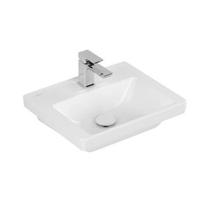 Fontein Villeroy & Boch Subway 3.0 Met CeramicPlus Zonder Overloop 45x37x14.5 cm Stone White Villeroy & Boch