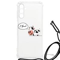 Samsung Galaxy A13 5G | A04s Stevig | Bumper Hoesje | Cow