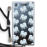 Octopussen: Sony Xperia XZ1 Transparant Hoesje met koord