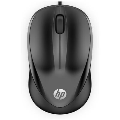 HP Wired Mouse 1000 Muis Zwart HP Wired Mouse 1000 Muis Zwart