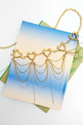 Gouden schakelriem - YELLOW - U