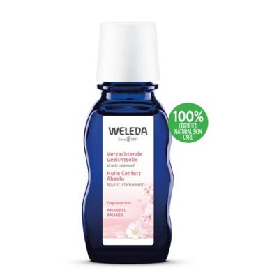 Weleda Amandel Verzachtende Gezichtsolie Olie Gevoelige Huid 50ml