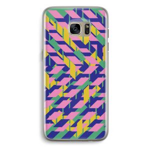 Skew Blush 1: Samsung Galaxy S7 Edge Transparant Hoesje