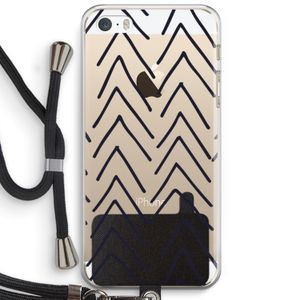 Marrakech Arrows: iPhone 5 / 5S / SE Transparant Hoesje met koord