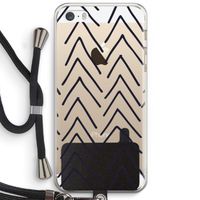 Marrakech Arrows: iPhone 5 / 5S / SE Transparant Hoesje met koord