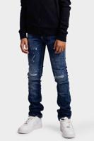 My Brand Black Distressed Jeans Neon Groen Kids - Maat 10 - Kleur: GroenBlauw | Soccerfanshop