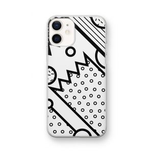 Pop Art #4: iPhone 12 mini Transparant Hoesje