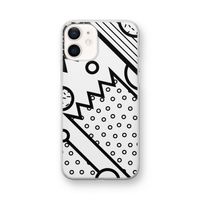 Pop Art #4: iPhone 12 mini Transparant Hoesje