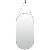 Len-Fra wandspiegel miami ii zilverkleurig 50 x 100 cm | 2 stuks