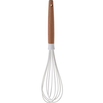 Keukengerei garde RVS steel en houten handvat 30 cm