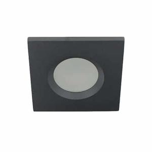 Slimme LED spot zwart RGBW-CCT GU10 5Watt vierkant IP65 NOVO