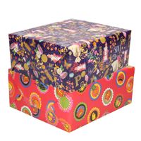 Setje van 6x rollen Sinterklaas inpakpapier/cadeaupapier 2,5 x 0,7 meter 2 soorten prints