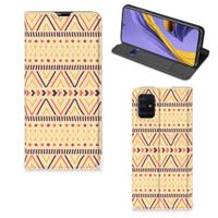 Samsung Galaxy A51 | Hoesje met Magneet | Aztec Yellow
