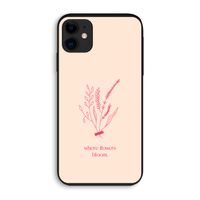 Where flowers bloom: iPhone 11 Biologisch afbreekbaar hoesje