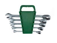 PARKSIDE Steek- en ratelringsleutelset (Gebogen 5-delig)