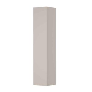 INK Badkamerkast - 36x37x169cm - 1 deur - greeploos - MDF lak Mat kasjmier grijs 1259508