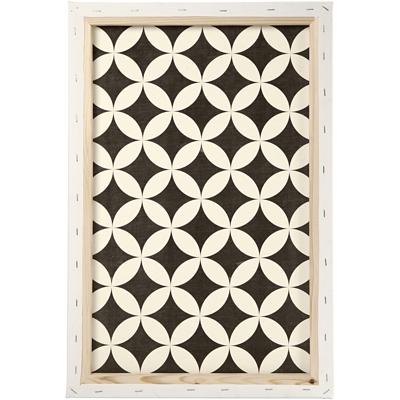 Creativ Company Canvas, d: 1,7 cm, afm 40x60 cm, 360 gr, wit, 1 stuk
