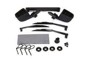 Mirrors, side, black (left & right)/ o-rings (4)/ windshield wipers, left, right (TRX-8817)