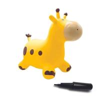 Opblaasbaar springende giraffe - Lexibook - 45 cm H - Inclusief handpomp - Vanaf 3 jaar