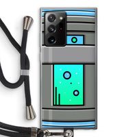Chug Bottle: Samsung Galaxy Note 20 Ultra / Note 20 Ultra 5G Transparant Hoesje met koord