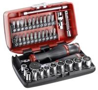 Facom compacte 1/4" doppenset 6-kant 5,5-14mm