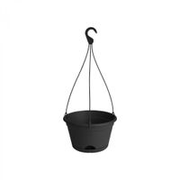 Elho green basic hangschaal 28 living black - thumbnail