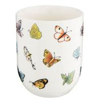 Clayre & Eef Mok vlinders 100ml Ø6x8cm