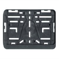 Carpoint kentekenplaathouder motor - 210x143 mm - zonder boren - klikbevestiging - kunststof - neutraal design