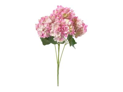 Kunstbloem hortensia 47 cm, roze - Buitengewoon de boet