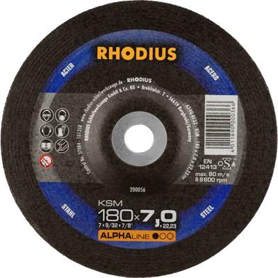 Rhodius 200056 Afbraamschijf Diameter 180 mm Boordiameter 22.23 mm Staal 1 stuk(s)