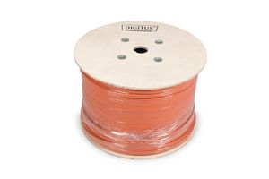 Digitus DK-1741-VH-D Netwerkkabel CAT 7 S/FTP 4 x 2 x 0.25 mm² Oranje per meter