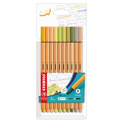 Stabilo point 88 fineliners, 10st.
