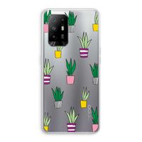 Sanseveria: Oppo A95 5G Transparant Hoesje