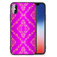 Back Cover iPhone X | Xs Barok Roze