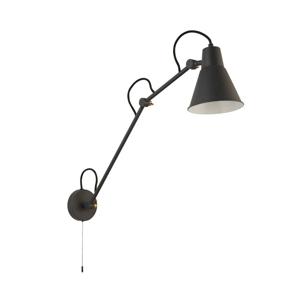 Searchlight Uitklapbare wandlamp Swing Arm antraciet 7403GY