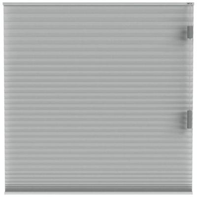 Leen Bakker - Fenstr Plisségordijn Chicago Dubbel 25mm Verduisterend - Licht (20031) - Polyester - Grijs - 120x10x10 Cm