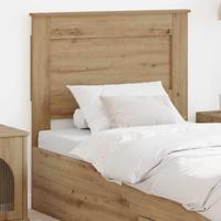 Hoofdbord met hoofdeinde Artisan Eiken 75 cm Bewerkt hout