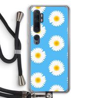 Margrietjes: Xiaomi Mi Note 10 Pro Transparant Hoesje met koord
