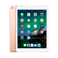 Refurbished iPad 2019 32 GB 4G Goud Licht gebruikt - thumbnail