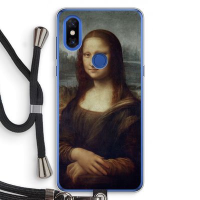 Mona Lisa: Xiaomi Mi Mix 3 Transparant Hoesje met koord