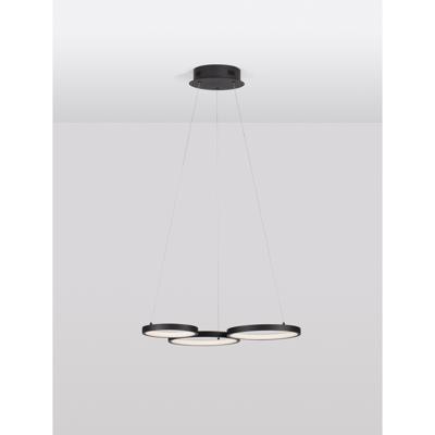 Lyora Moderne hanglampMagnus zwart 55cm - 9248115