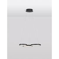 Lyora Moderne hanglampMagnus zwart 55cm - 9248115