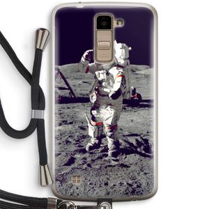 Spaceman: LG K10 (2016) Transparant Hoesje met koord