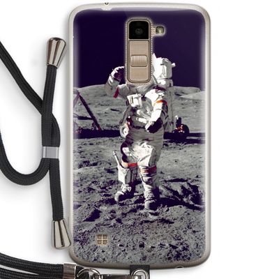 Spaceman: LG K10 (2016) Transparant Hoesje met koord