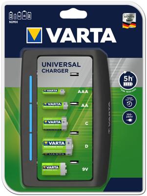 VARTA laadapparaat "lcd universele lader battery charger aa/aaa/c/ universal charger