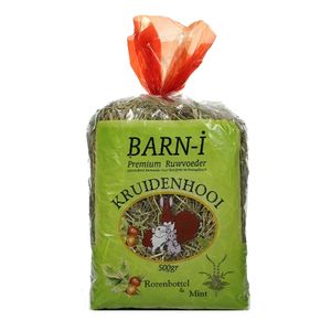 Barn-i Kruidenhooi - Rozenbottel en Pepermunt - 6x 500 gram