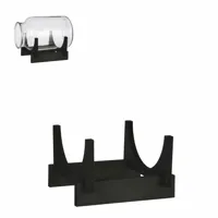 Flessenhouder 25 cm Zwart Luville Collectie 2023 Flessenhouder 25 cm Zwart Luville Collectie 2023