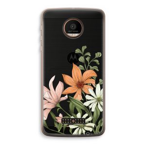 Floral bouquet: Motorola Moto Z Force Transparant Hoesje