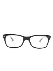 Ray-Ban lunettes de vue à monture rectangulaire - Noir